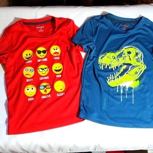 Boys t-shirts, youth size 6/7, shirts both worn once.